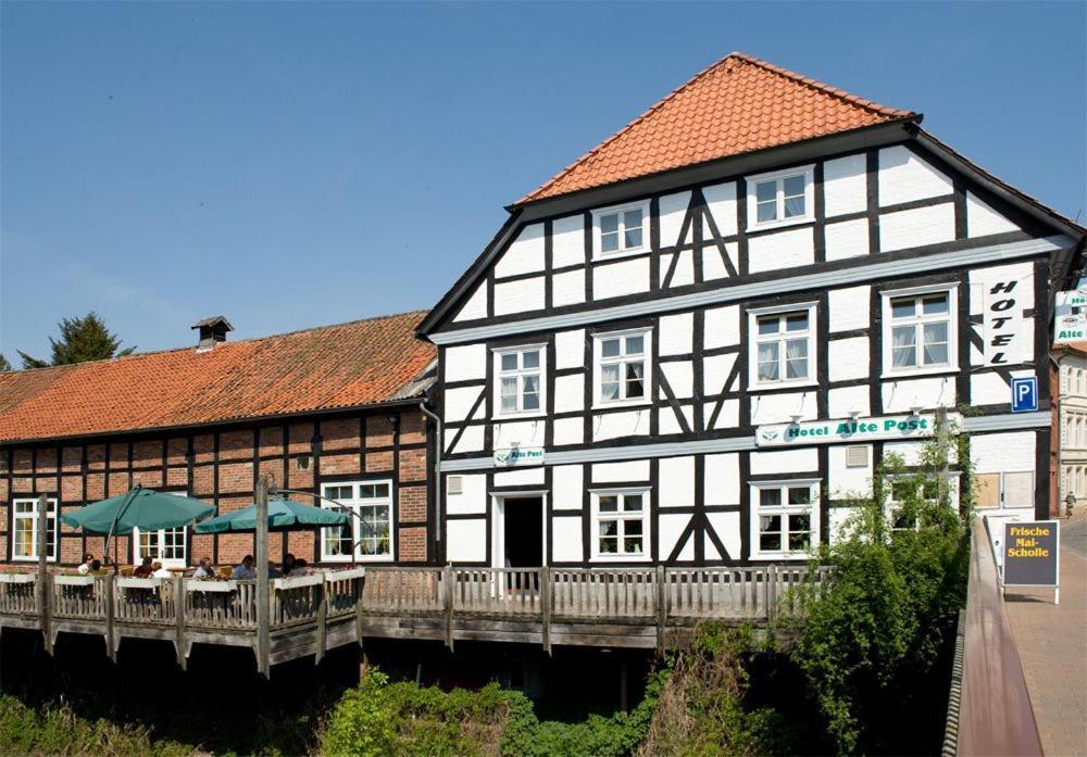 Hotel Alte Post Dannenberg Exterior foto
